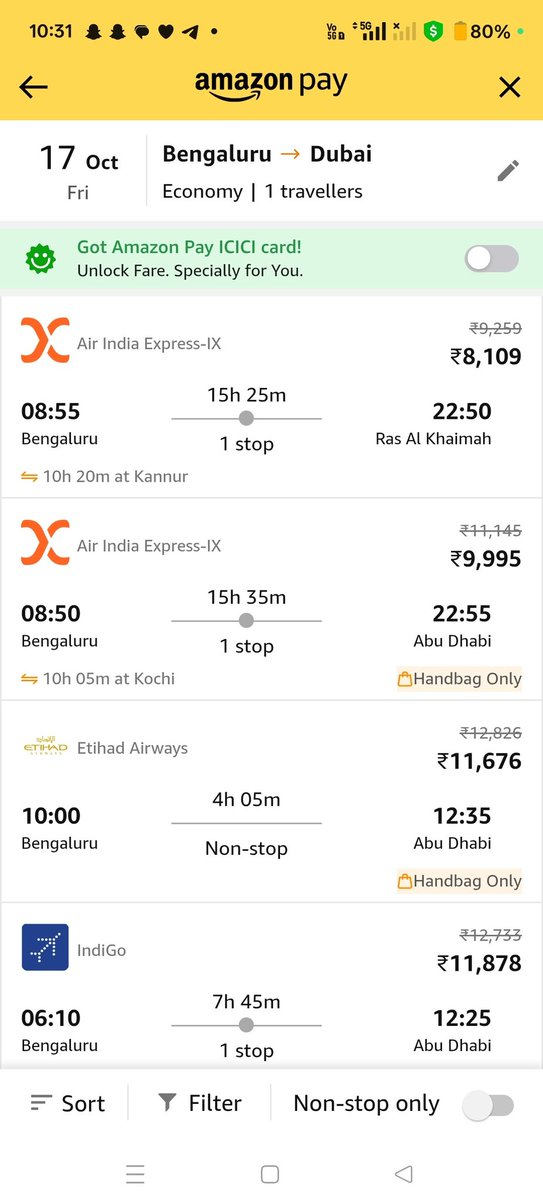 ucallmesachin's tweet image. ✈️ Why are flight tickets from Bengaluru to Bihar costlier than Bengaluru to Dubai?
Is going our own state a luxury now?
Why are airlines looting people in the name of “demand”?
@DGCAIndia @MoCA_GoI – Are you watching?
#AirfareLoot #StopExploitation #ModiFoolsBihar #FlightTicket