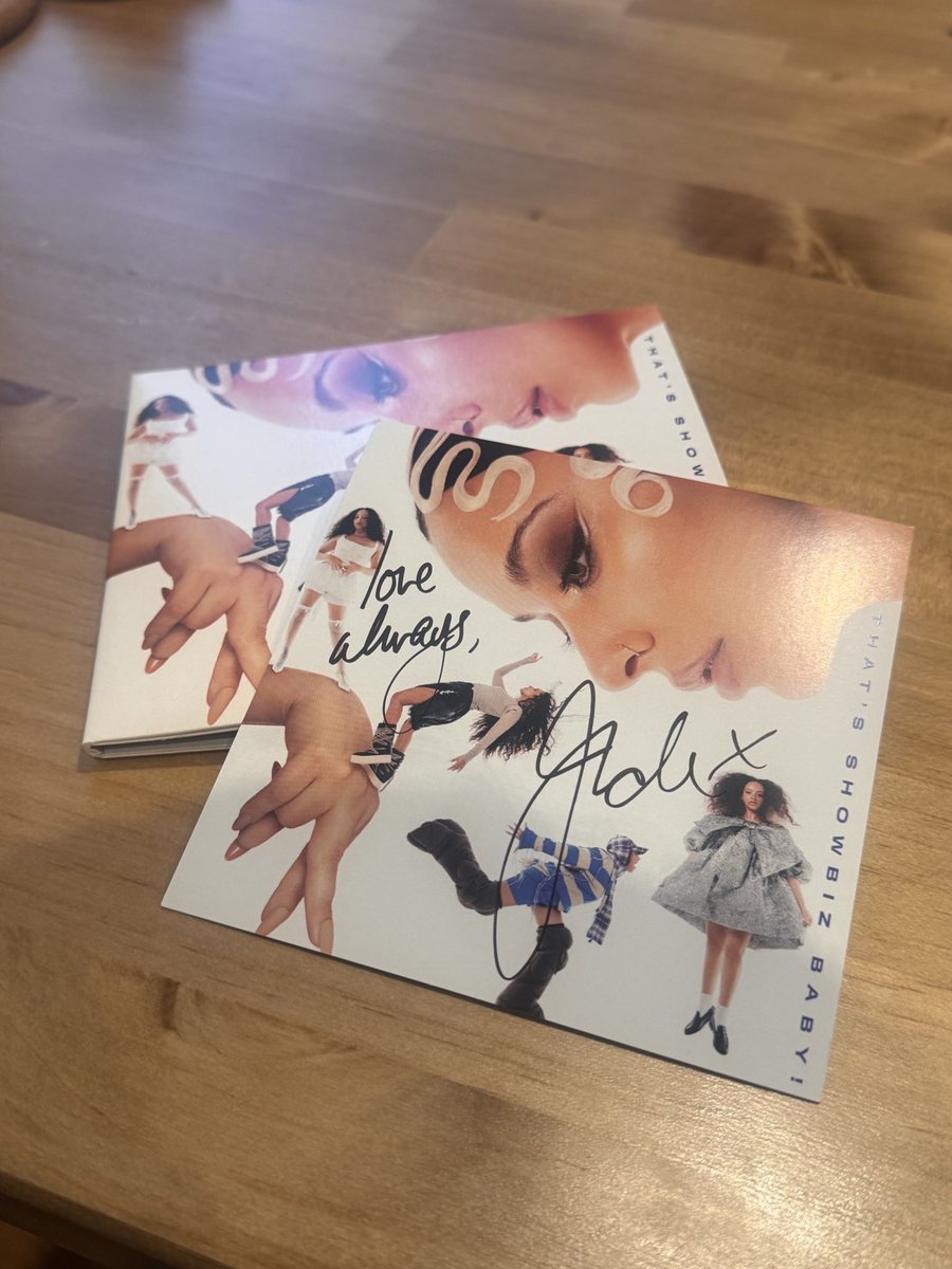 my <a href="/jadethirlwall/">JADE</a> signed cd is here i can’t wait to frame it 😭💙