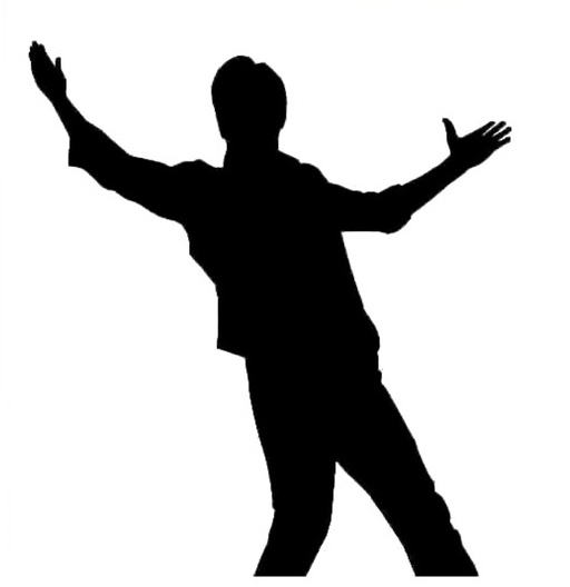 pose so iconic you don't even need to see his face