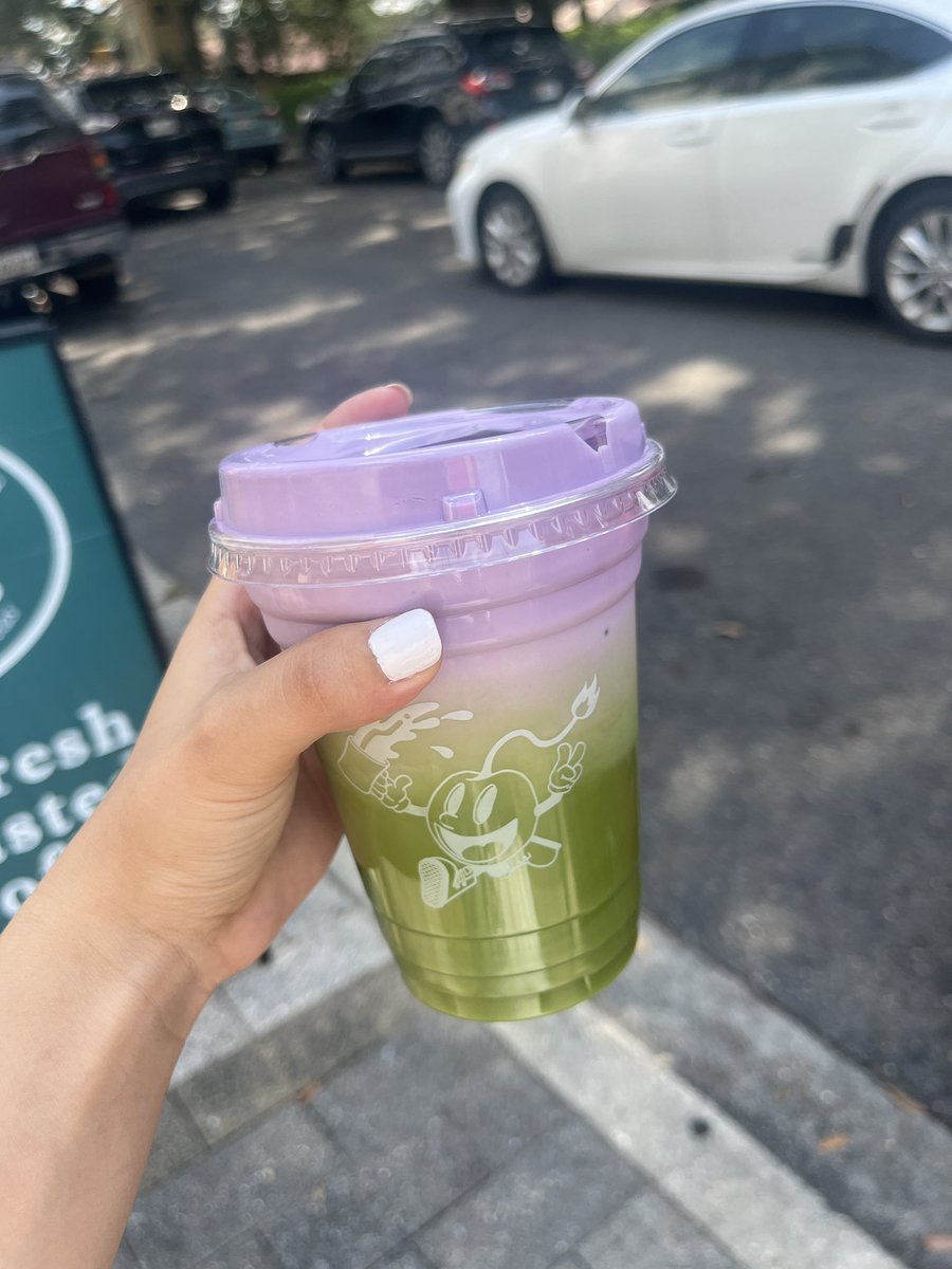 lavender matcha 🍵💜✨☁️