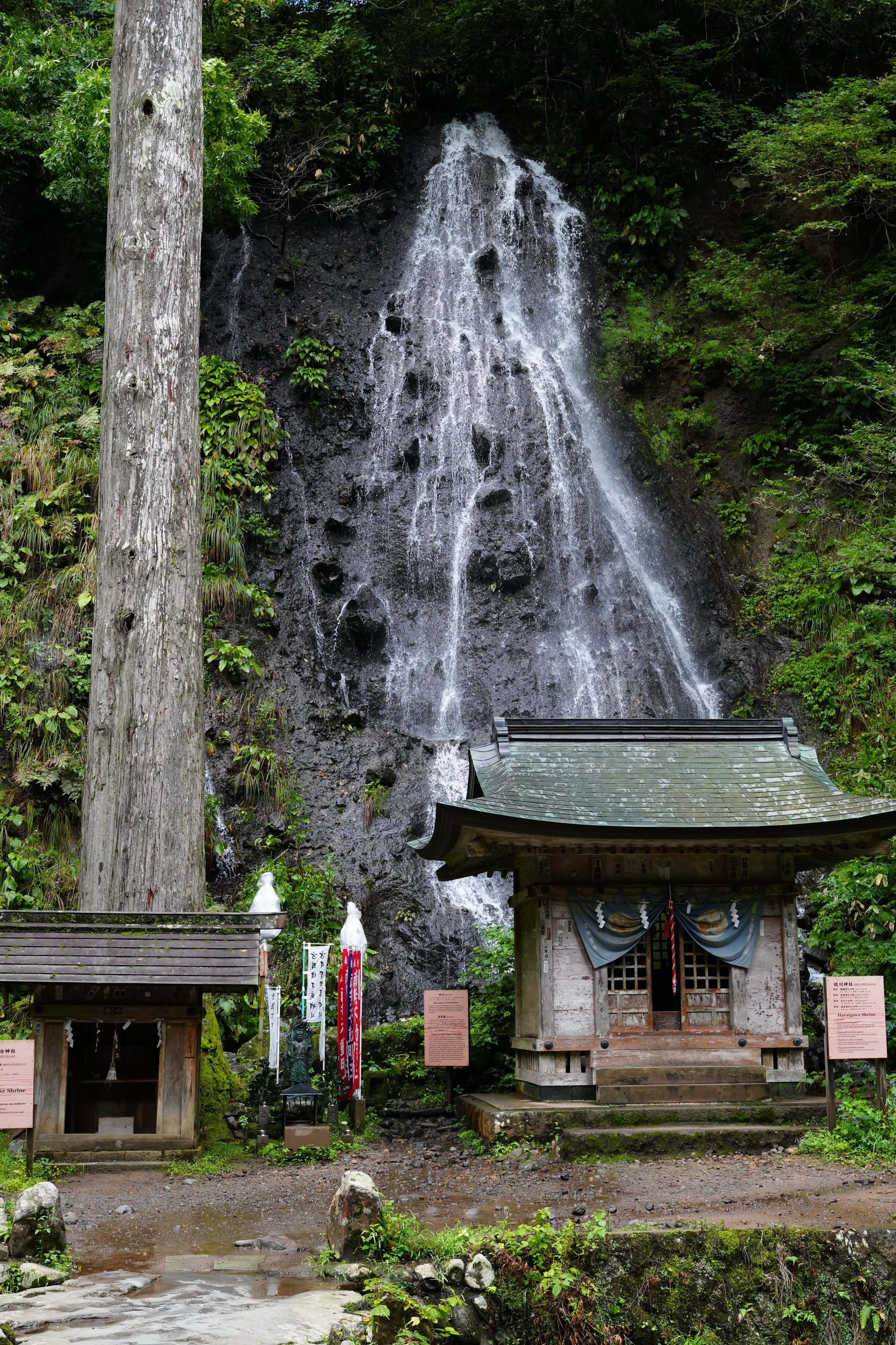 滝 滝不動明王 末広滝 D700とD5300で撮影しました。 #山形県 #上山