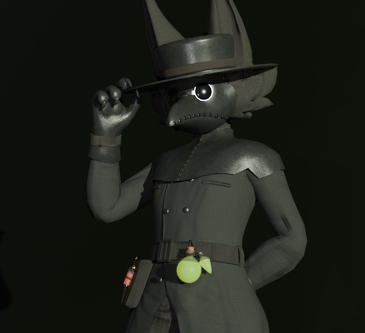 Woe, plague be upon ye.
Plague doctor set out now hexerei.gumroad.com/l/xmeqr