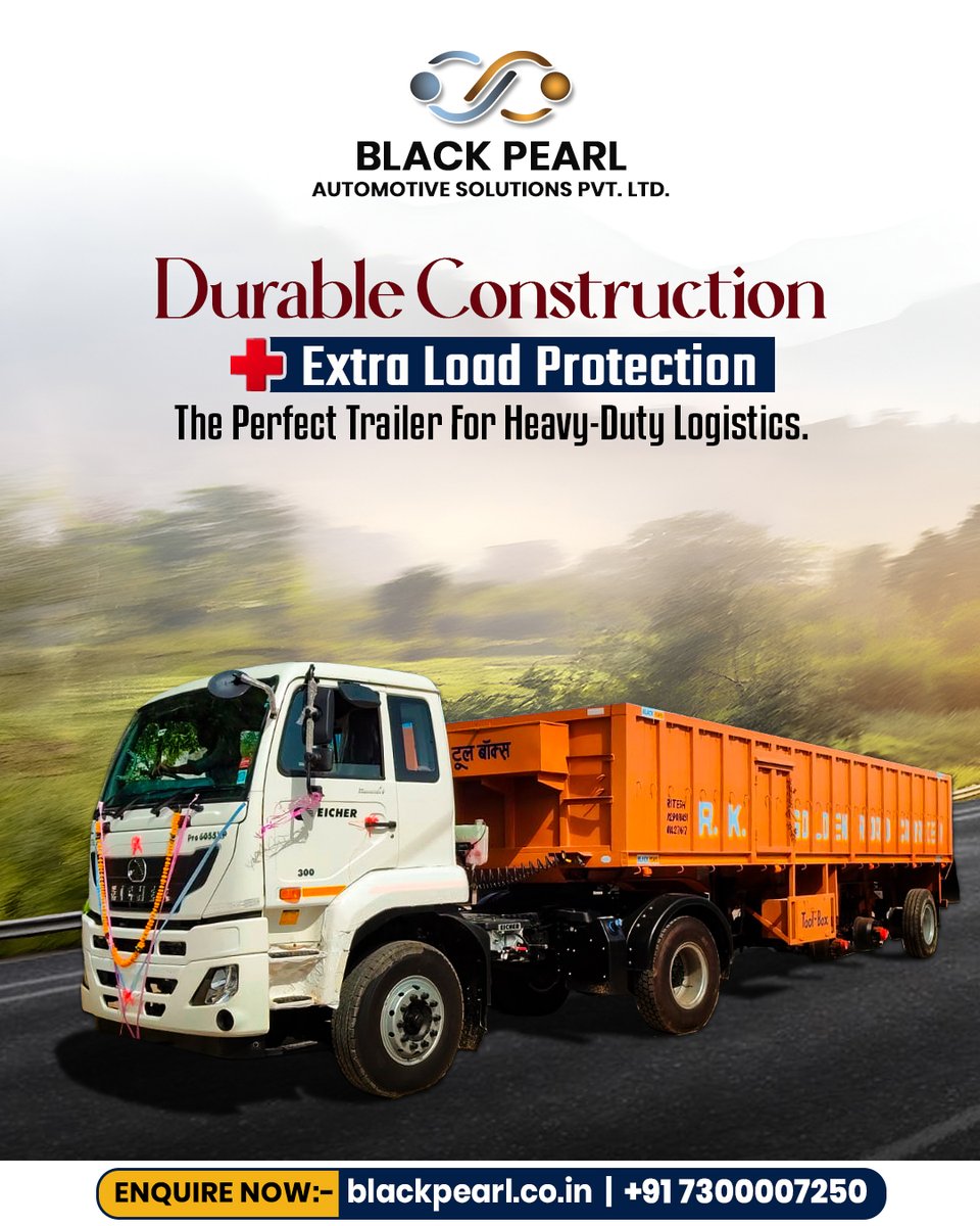blackpearl3's tweet image. 🌍🚚When strength meets reliability, you get 𝐁𝐥𝐚𝐜𝐤 𝐏𝐞𝐚𝐫𝐥 𝐀𝐮𝐭𝐨𝐦𝐨𝐭𝐢𝐯𝐞 𝐒𝐨𝐥𝐮𝐭𝐢𝐨𝐧𝐬🛠️⚡

#HeavyDutyLogistics #DurableConstruction #ExtraLoadProtection #BlackPearlAutomotive #TrailerSolutions #LogisticsMadeEasy #HeavyLoad #ReliableTransport #StrongAndDurable