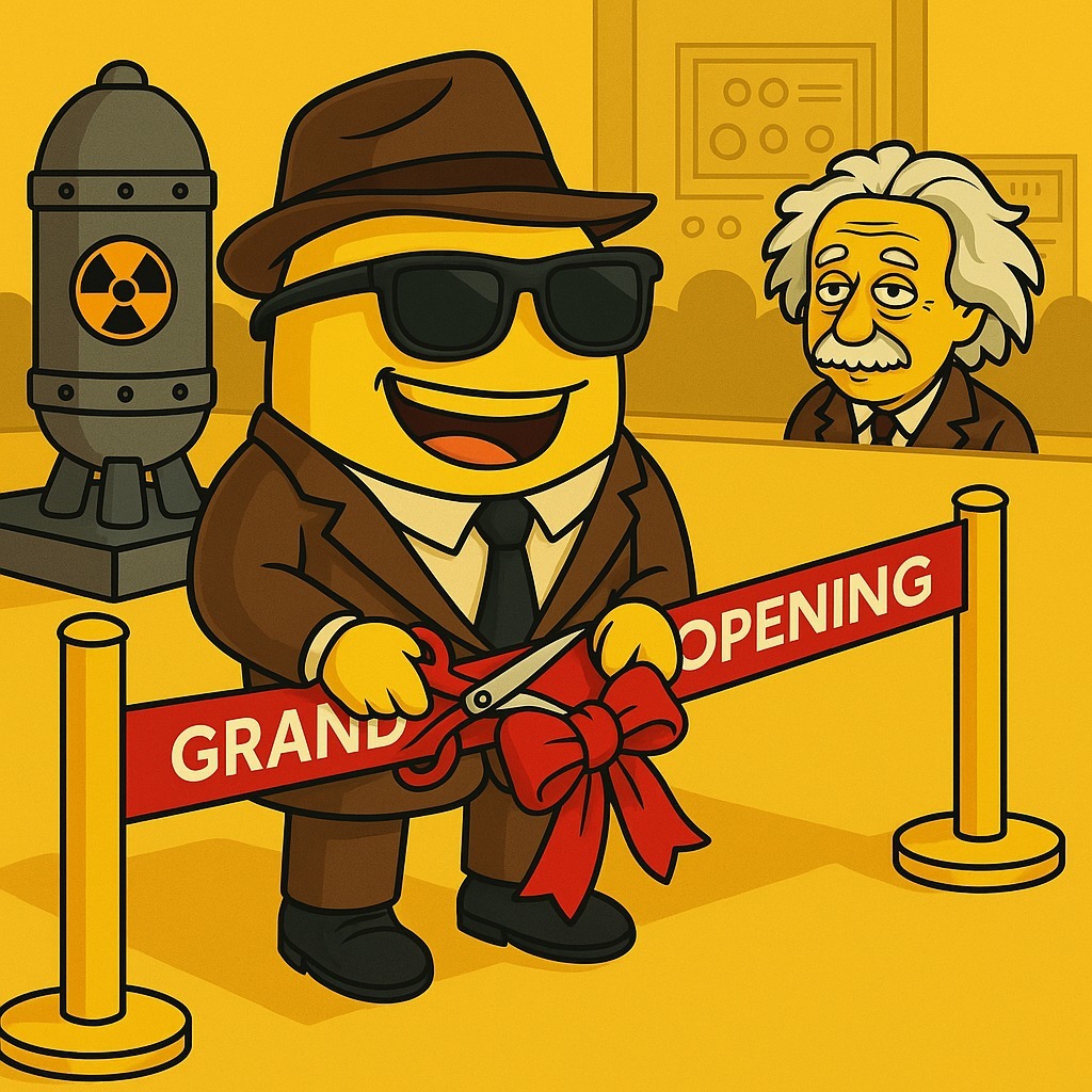 biznana_meme's tweet image. 🚀 The Banana Bomb has been launched! 🍌💣

Welcome to the Grand Opening of Biznana – where memes meet crypto and fun meets fortune! 😎✨

Are you ready to peel into the future? 🍌🚀

👉 Join the $BIZ Army today &amp;amp; let’s make history together!

#Biznana #meme #CryptoCommunity