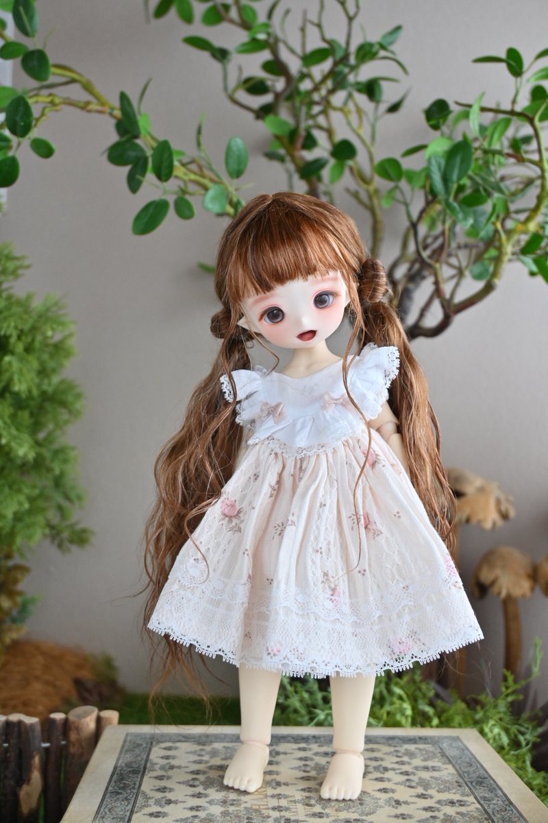 tiny foxのワンピースをみかんさん @mikan_ameeeee から購入させて頂き