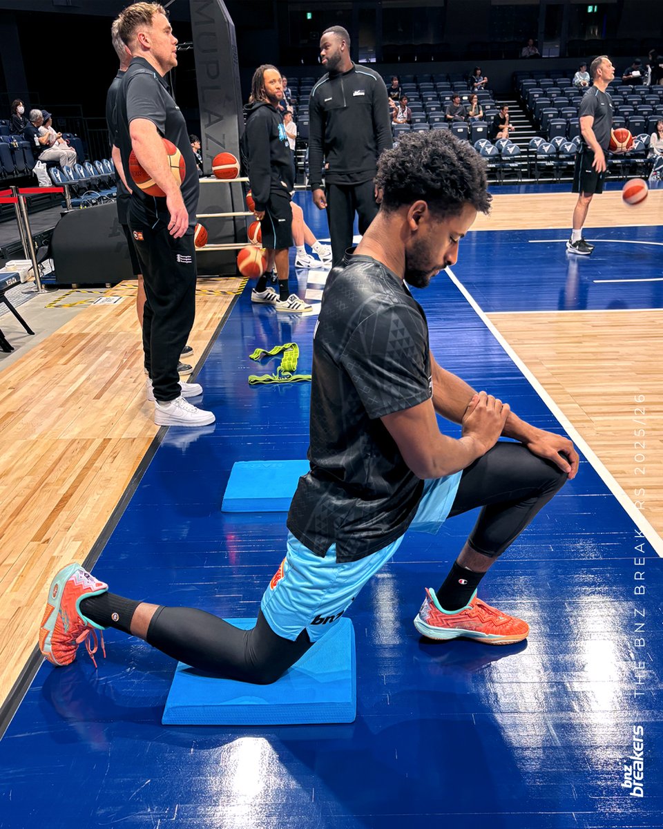NZBreakers's tweet photo. The Breakers tested themselves against Nagasaki Velca (featuring our very own Jarrell Brantley, Paul Henare &amp; Mody Maor) and Kumamoto Volters. 🇯🇵

Now it’s all eyes on Friday, Sept 19 – season opener. Hope you’ve got tickets cause the boys are ready. Are you? 🔥

#BreakersFamily https://t.co/sJJ15wXK9n
