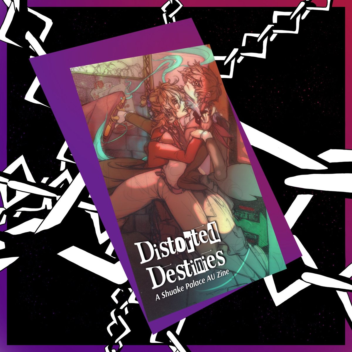 Distorted Destinies Zine (@dd_shuakepalace) on Twitter photo "Beginning Navigation!" 
Grab your weapons. Grab your healing items. It's time to storm another Palace! Joker and Crow's Palaces, specifically. 
Distorted Destinies is available from now until 10/24!
1/5 "Beginning Navigation!" 
Grab your weapons. Grab your healing items. It's time to storm another Palace! Joker and Crow's Palaces, specifically. 
Distorted Destinies is available from now until 10/24!
1/5