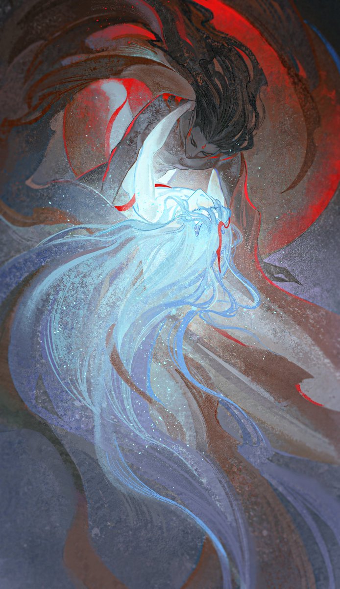 #藕饼 #oubing 
“你没有困住我，你拯救了我。”

魔王子x水妖精