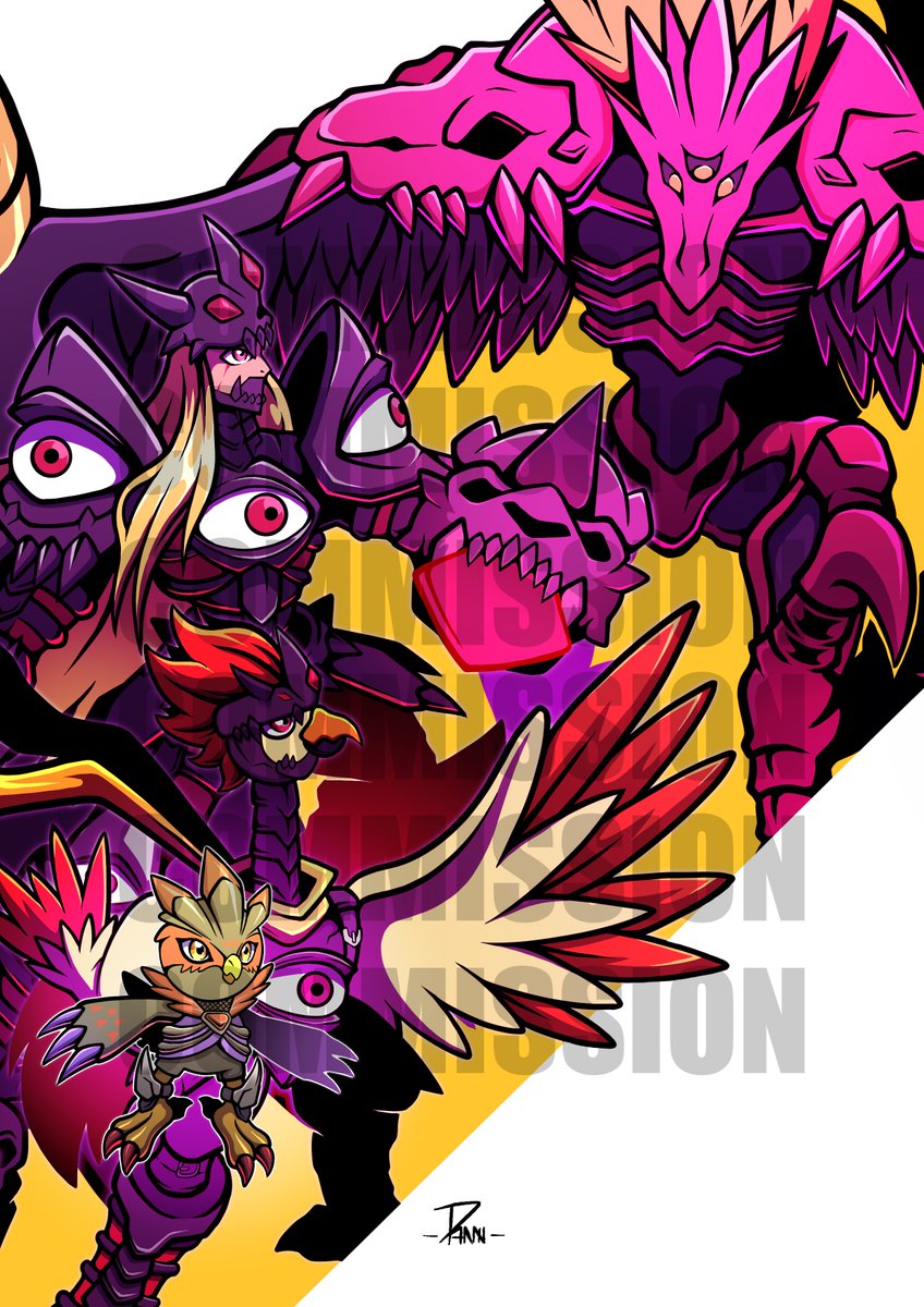 danzart_24's tweet image. Commission done for @/SetechKynee 
Full evolution of Falco Duskmon!!
Truly a very enjoyable commission work, I really enjoyed the process ^^
Thank you very much for the support!
#Digimon #DigimonTimeStranger #DigimonAdventure #digimonfanart #DigimonOC #DigimonStory #digimonart