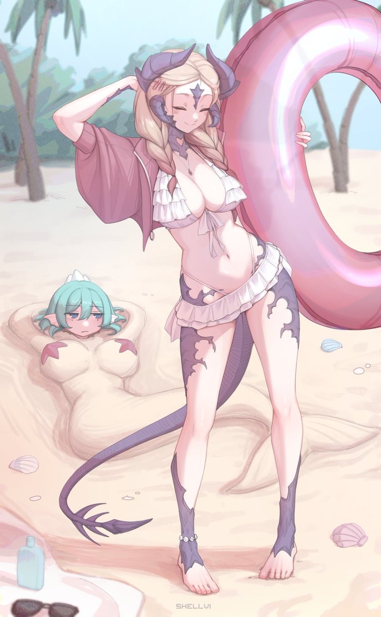 shellvi_comm's tweet image. ych commission for Tsukiko