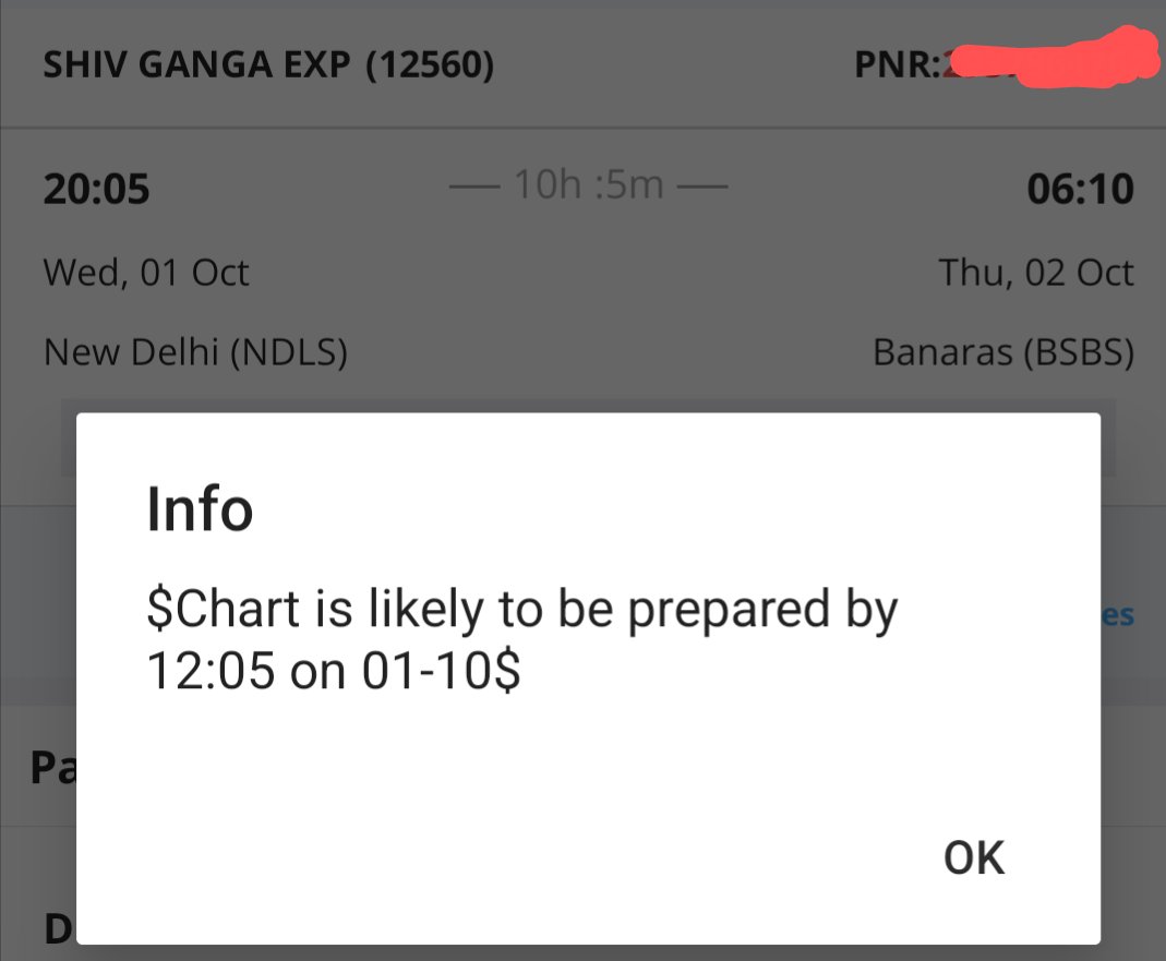 ChottaSultan's tweet photo. @RailMinIndia @IRCTCofficial @RailwaySeva  kindly help here. I atleast need time to book Tatkal ticket. How to know progress of WL ticket before chart prep. https://t.co/AsGColebbu