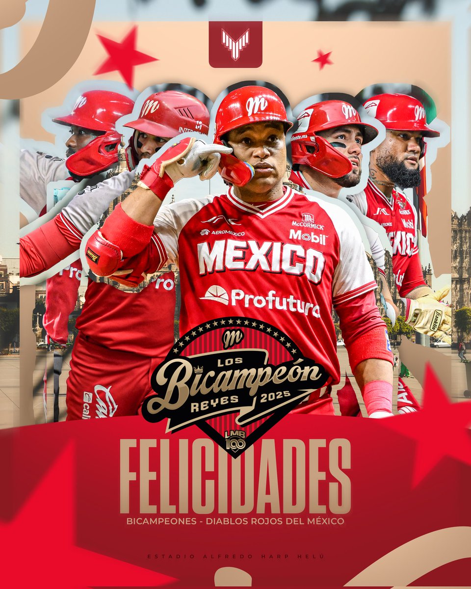 Nuestros Diablos, los de casa son BICAMPEONES 👑👹👑

¡Felicidades <a href="/DiablosRojosMX/">DiablosRojosMX</a>! 🥳