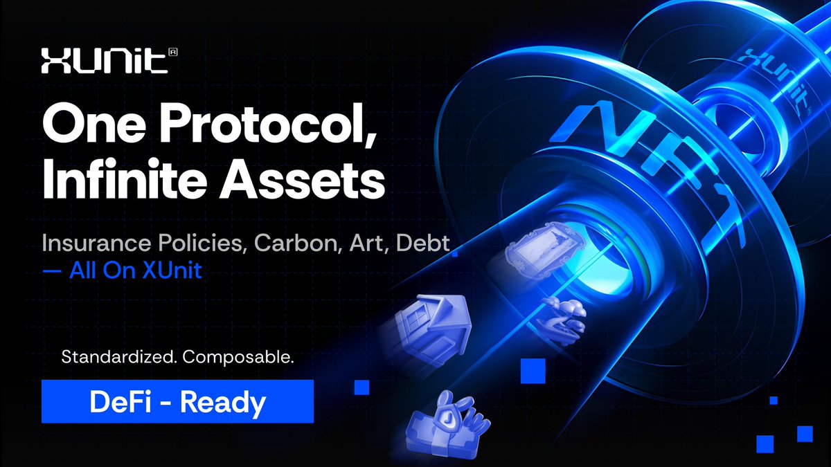 ⛓️Insurance policies. Carbon credits. Art. Debt.
Different assets, one protocol.
With MPU + UAW, XUnit makes RWAs:
✔ Standardized
✔ Composable
✔ DeFi-ready

One infra, infinite use cases.
#XUnit #OKX #RWA #OKB #XLayer