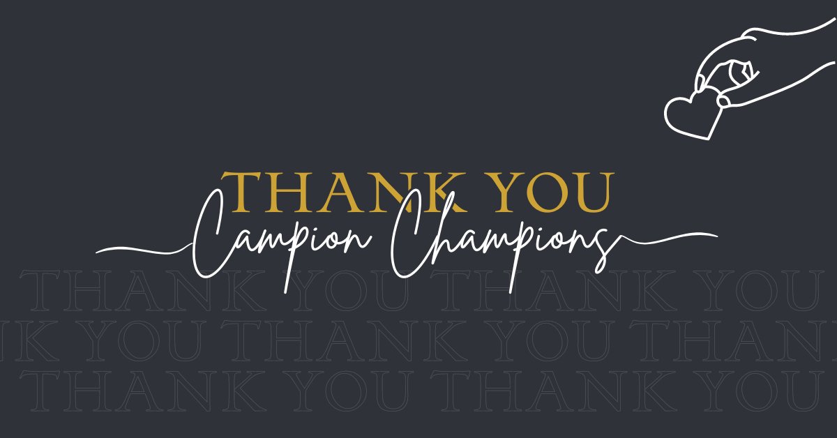 🎉 A heartfelt thank you to our incredible Campion Champions – our community of regular donors! 💙 Your ongoing generosity is the backbone of Campion College, shaping the future of our students and strengthening our mission of faith and learning. 🙏

✨ Regular giving isn’t just