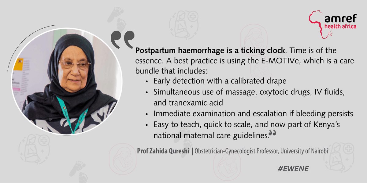 🩸 #DidYouKnow?
Every year, 4 in 10 mothers who die in Kenya lose their lives to postpartum hemorrhage (PPH)? Despite its high prevalence and preventability, progress has been uneven, largely due to systemic barriers across many health facilities and regions.

👉 What steps do