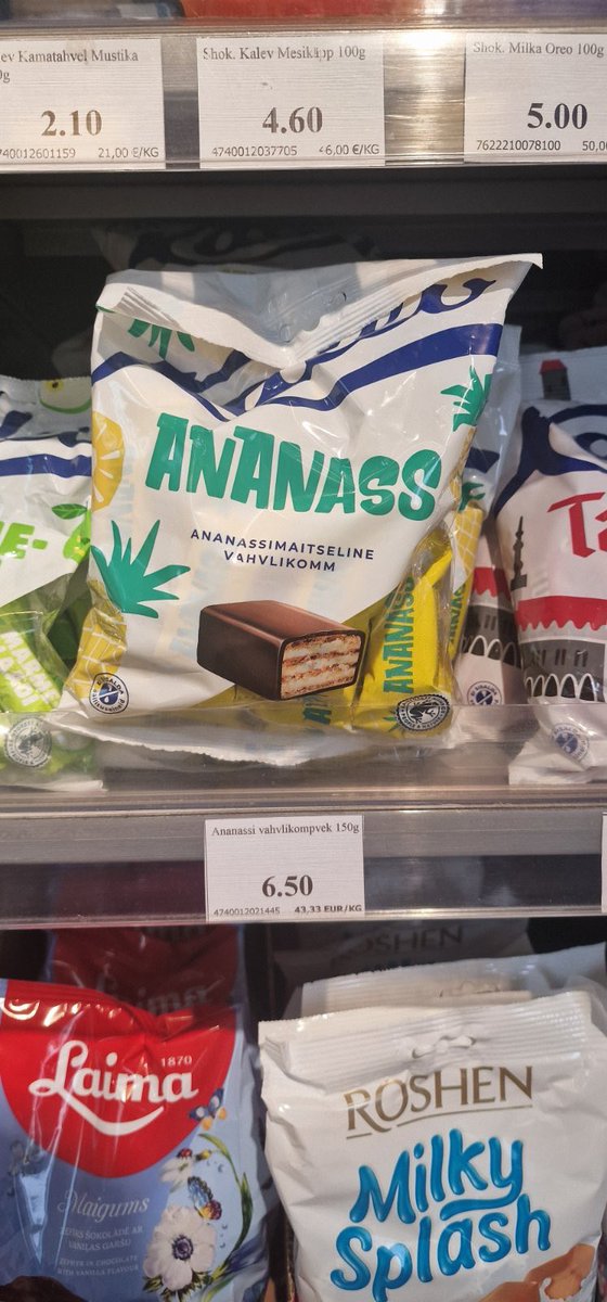 trechereth's tweet photo. @kajakallas mis hinnaga on vale ?
50eur per 1 kg choco..

#estonia #choko #tallinn #chokolate #price #september https://t.co/0XELoivQ7R