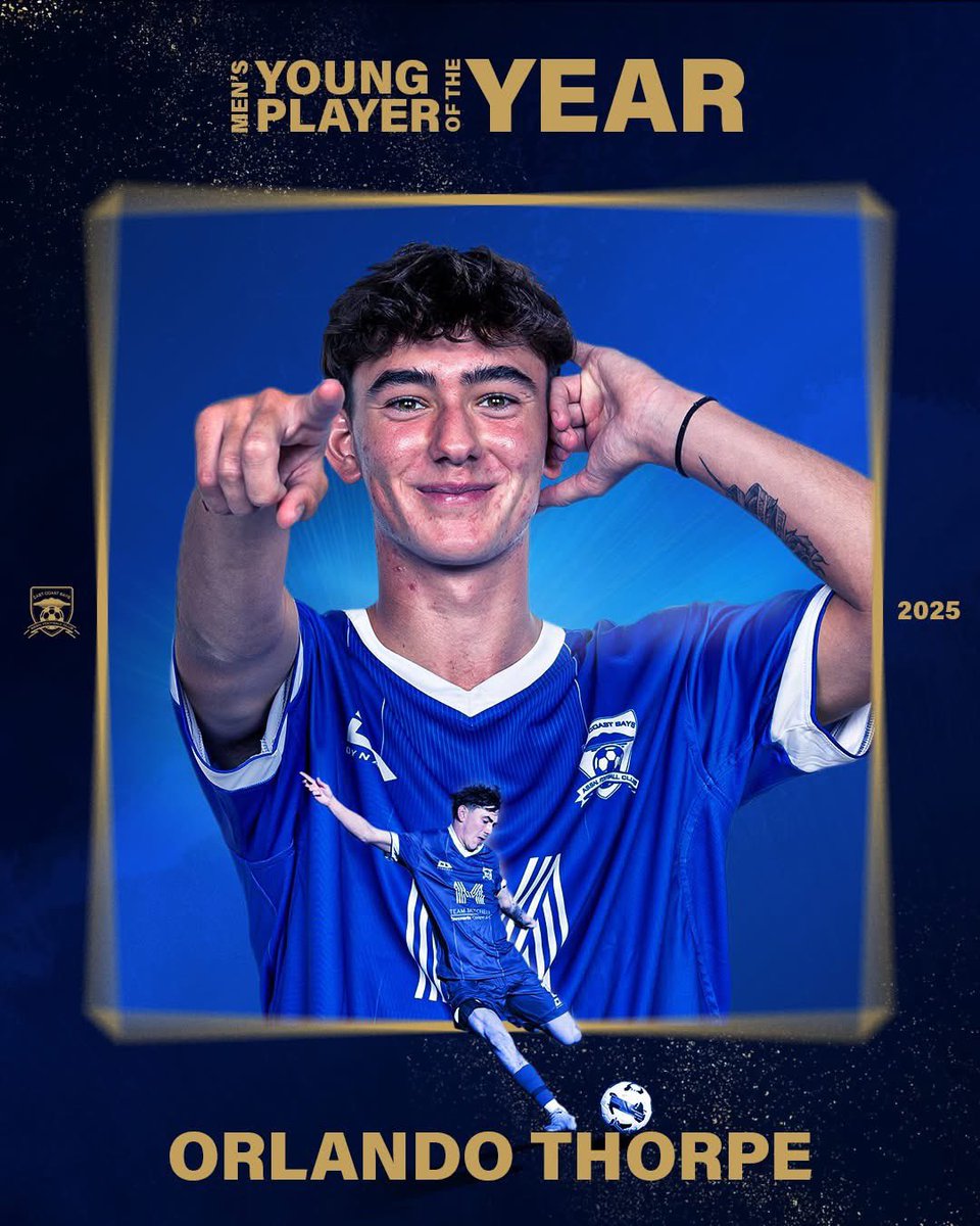 🏆 MEN’S YOUNG PLAYER OF THE YEAR ✨

Lando takes this years Young Player award with an outstanding season in the midfield. Well deserved Slim Shady! 👊👊👏

#BlueWave 🌊