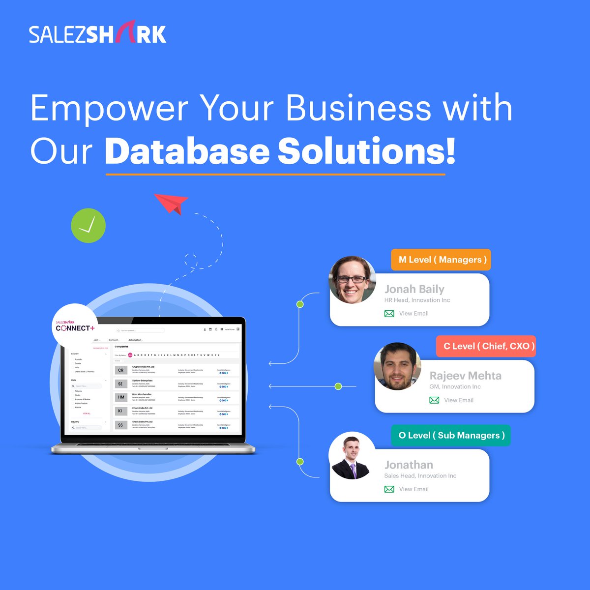 SalezShark's tweet image. A database without a marketing tool is like a car without fuel —you can admire it, but you can&apos;t go anywhere.

Make your data run smoother and your sales drive smarter with SalezShark’s all-in-one platform. No pit stops, just results.

#SalesMadeSimple #DataThatWorks #SalezShark