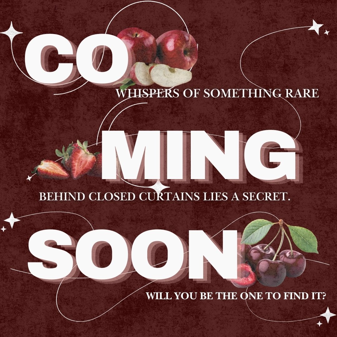 ㅤ

Whispers of fruit, secrets behind soft curtains, something tender is ripening at blushenstudio. Sweetness is on its way, will you be there to taste it?
ㅤ