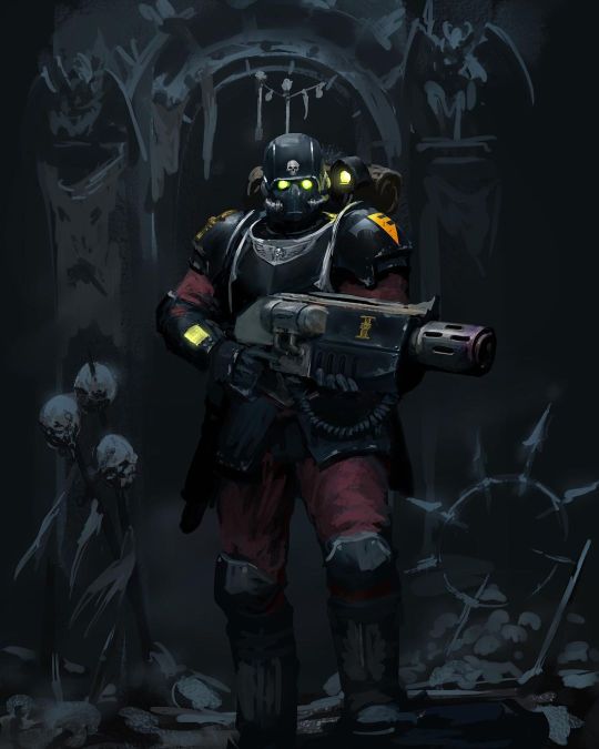 Antonius still prefers to use his lasgun more often then not buuuut it's satisfying just deleting an ork Tau who happens to decide to get too close.