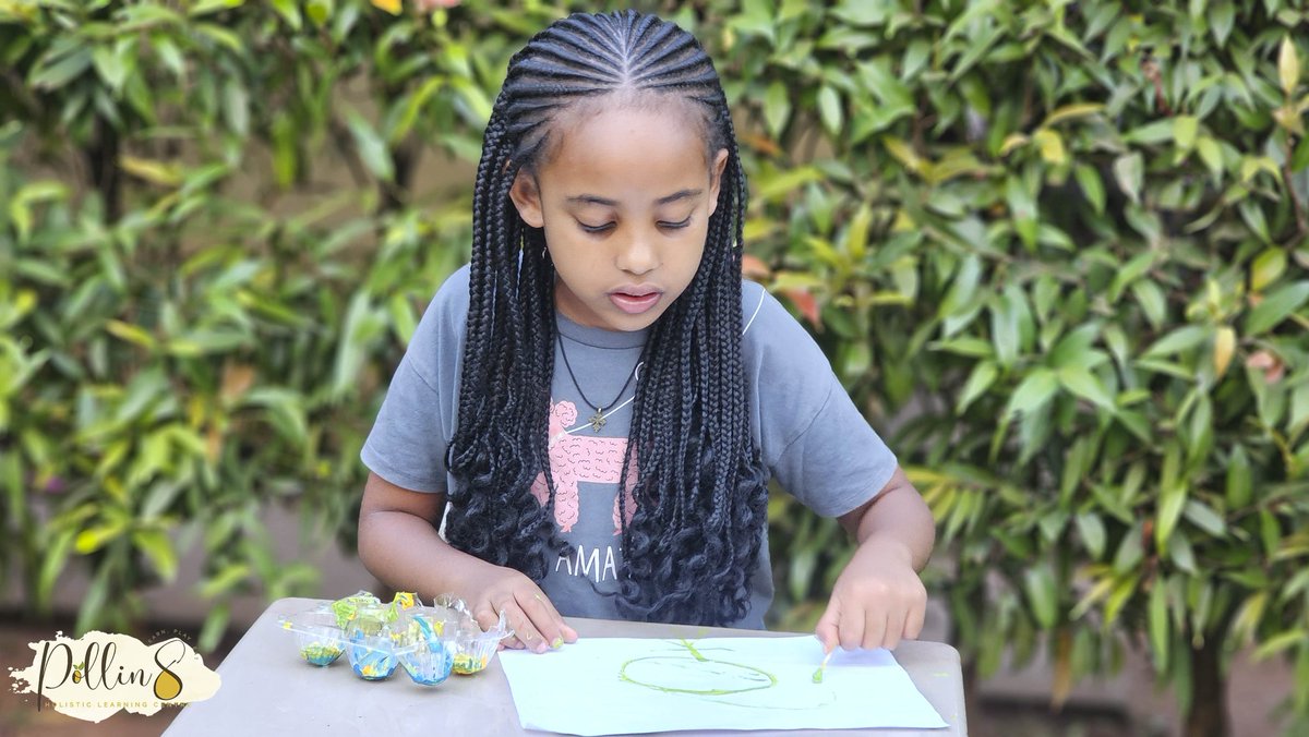 Pollin80's tweet photo. With precise movements and creative expressions 👧 , Mastering fine motor skills while bringing ideas and abilities to life is very possible 🎨🌿✍️. Multi-domain activities like tracing and painting not only fosters creativity and imagination, but also other crucial https://t.co/u0SjKoldxf