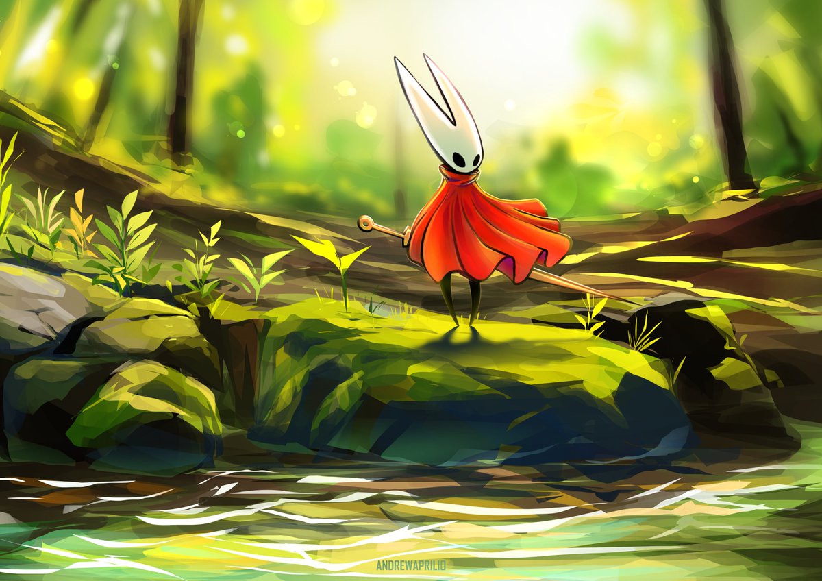 Been seeing a lot of Silksong posts recently so I want to draw fanart lol #silksong