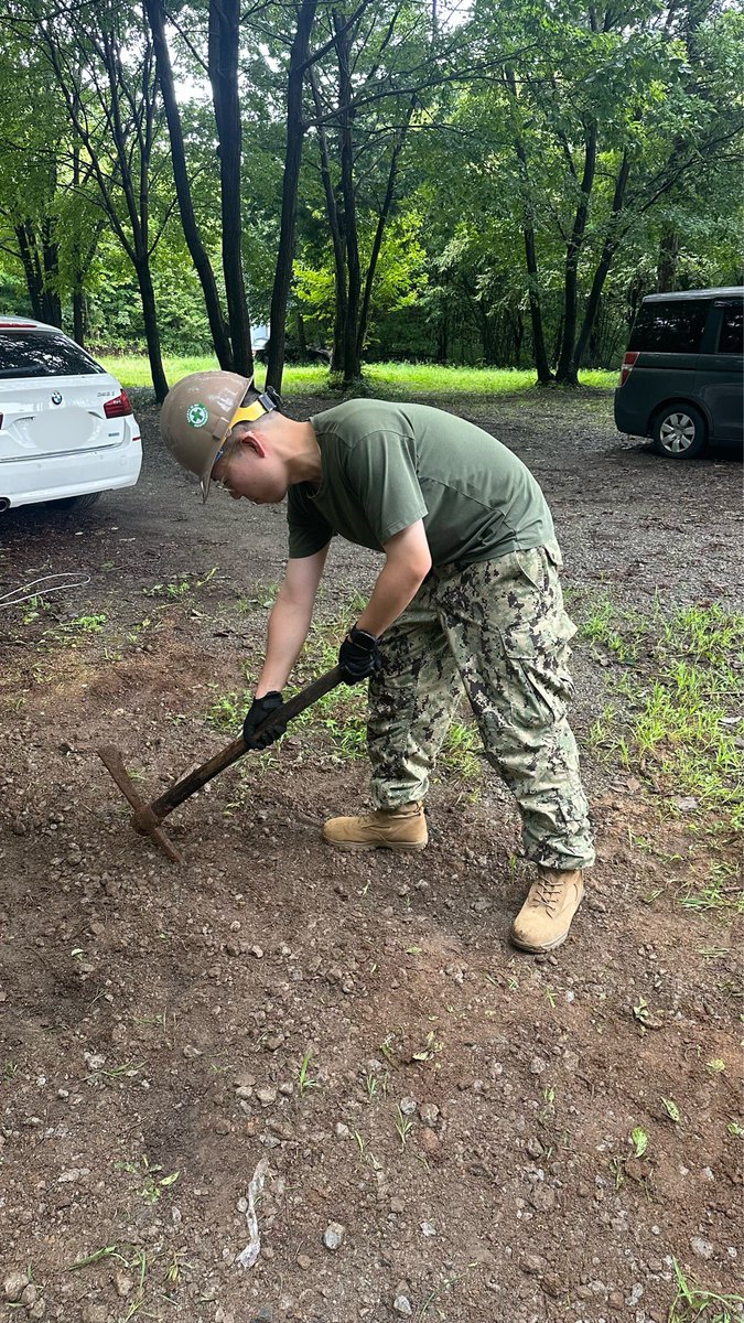 Heydrich_RSHA's tweet photo. COMBAT!20でしたけど昔からの夢だったSeabeeのNMCB 133の格好で作業出来ました❗️
感無量です😭
そして沿岸砲下士官の写真を撮り忘れるという失態…
#StillForest
#COMBAT!
#COMBAT20 https://t.co/V1mHpxrki0