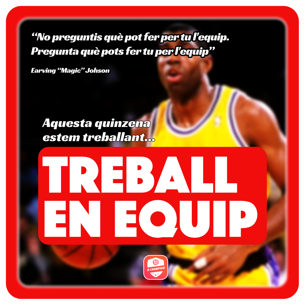 Avui comencem a treballar la primera competència del pla de formació de Brafa.

Durant el curs n'explicarem 20, treballarem amb objectius de millora concrets en l'esport i en els altres àmbits de la vida. 

BChampion és fruit de la missió de Brafa: educar a través de l'esport. I