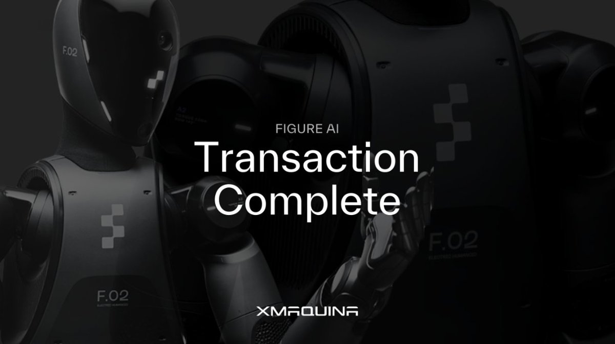 xmaquina's tweet photo. ✅ Transaction Completed

The Execution Engine has completed the equity acquisition in @Figure_robot securing another robotics position for the DAO.

Share ownership is now locked in.

📊 Track the DAO's assets: https://t.co/Vc98uVDdFp https://t.co/RIwLtNFKmJ