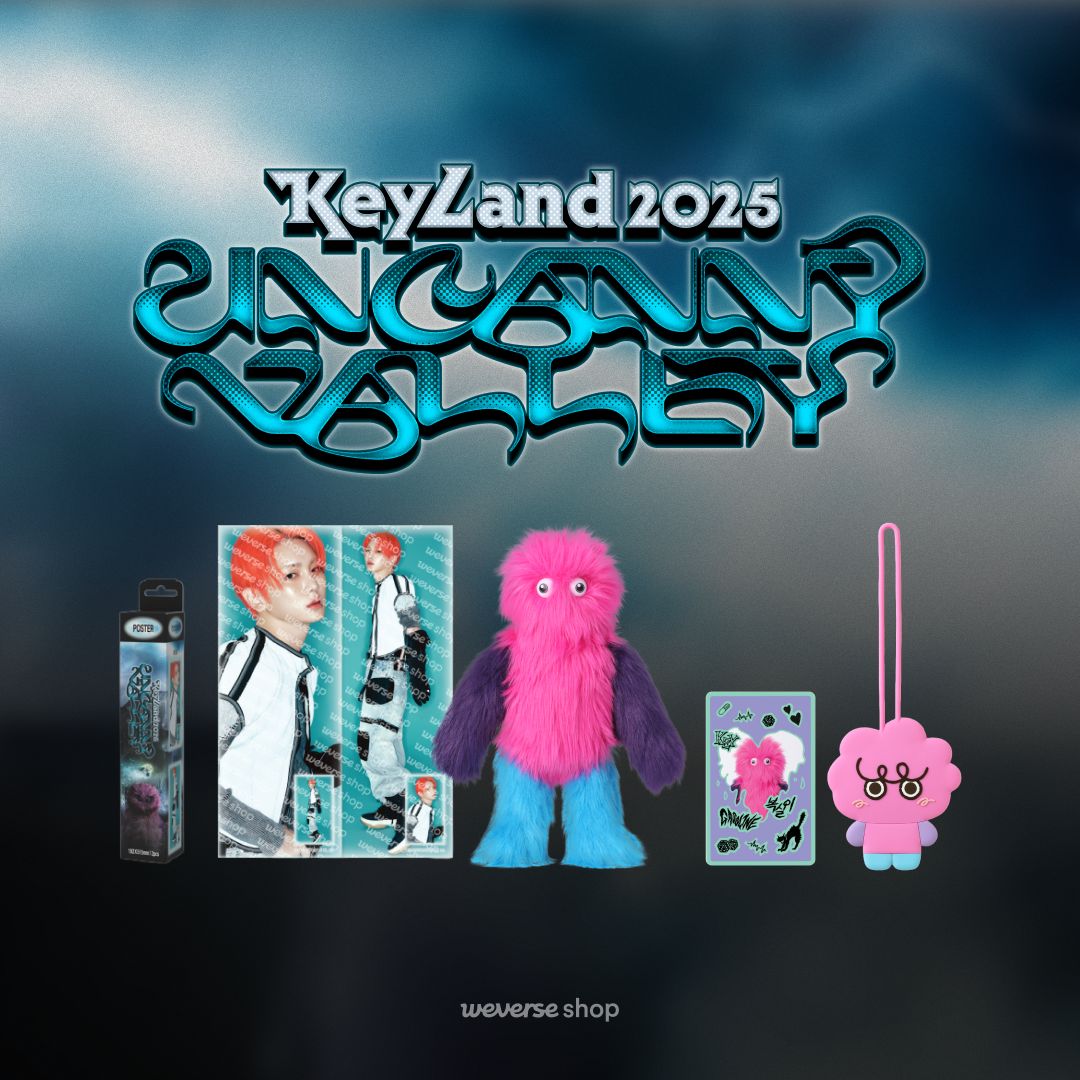 Pre-order #KEY [KEYLAND : Uncanny Valley] Official Merch Exciting