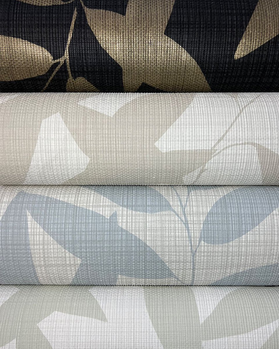 WILLOW : Shadowy leaves printed on grasscloth ground 

Head over to our website to choose samples : tektura.com/product/willow… 

#tektura #tekturawallcoverings  #wallcovering #ciuk #designinsider  #grasscloth #grassclothwallcerings #biophillicdesign #leafywallcoverings #BCFA