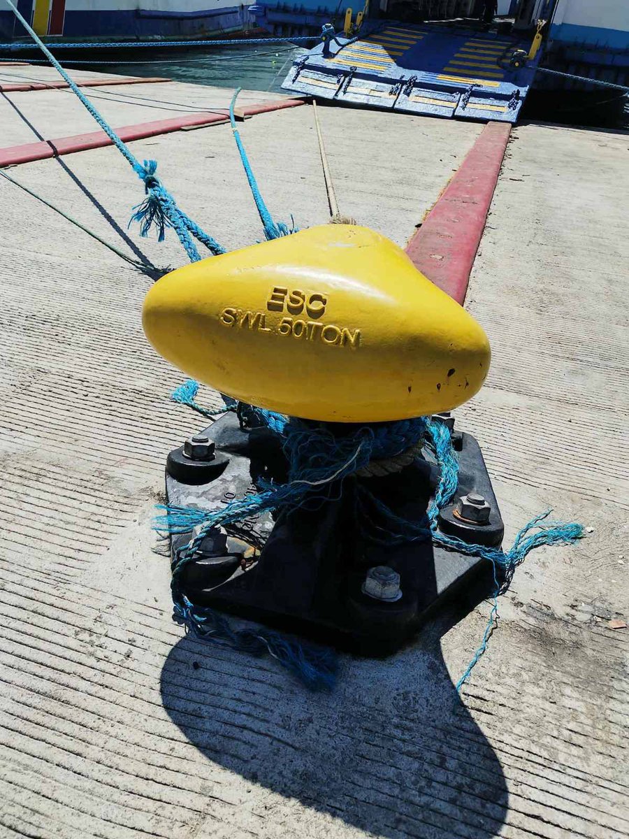 ESCMarineSystem's tweet photo. Powering Port Performance. ESC 50T T-Head Bollards installed for Port Upgrade

👉 Contact us today to elevate your infrastructure.
✉️ info@escmarinesystems.com 🌐 https://t.co/uHjE1mvjBA

#PortInfrastructure #MarineSafety #ESCBollards https://t.co/OEXfyTEWp8