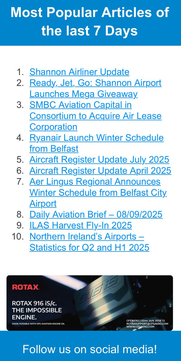 FlyingIreland's tweet image. Check out the latest articles on the Flying In Ireland website. flyinginireland.com #avgeek #aviation #FlyingIreland 
#AvGeek #Aviation #FlyingInIreland