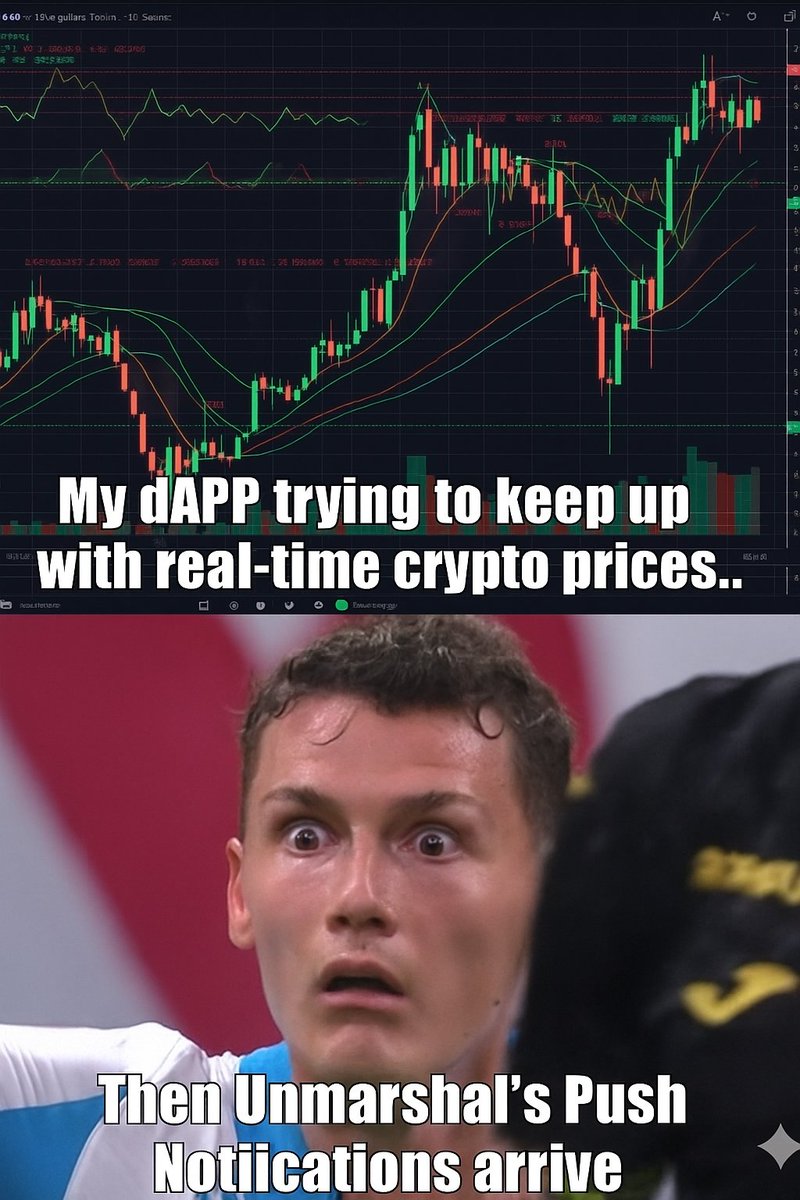 Achiev3r's tweet image. Keeping up with crypto prices can feel impossible…

But with @UnmarshalAI Push Notifications, real-time data hits different 👀🔥

#Unmarshal $MARSH #AI #Marsh