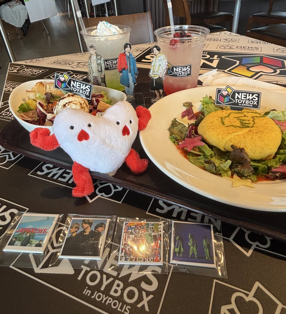 h0bbitx3's tweet photo. Happy birthday NEWS!!💚💛💜
We went to Joypolis yesterday🥰 https://t.co/48rhOQ1zVG