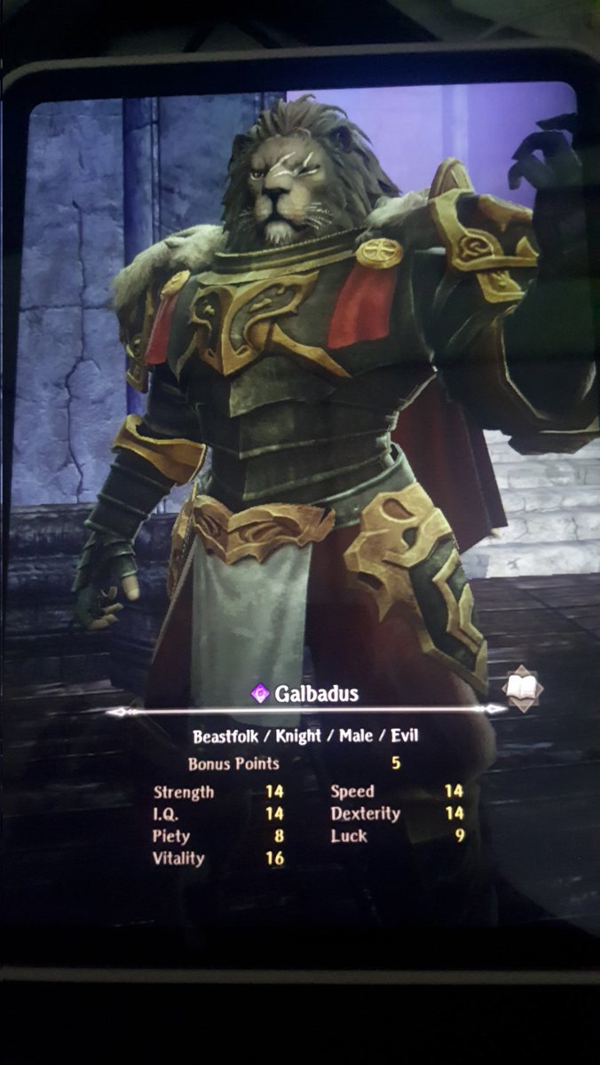 #WizardryDaphne #Wizardry

Kingslayer!