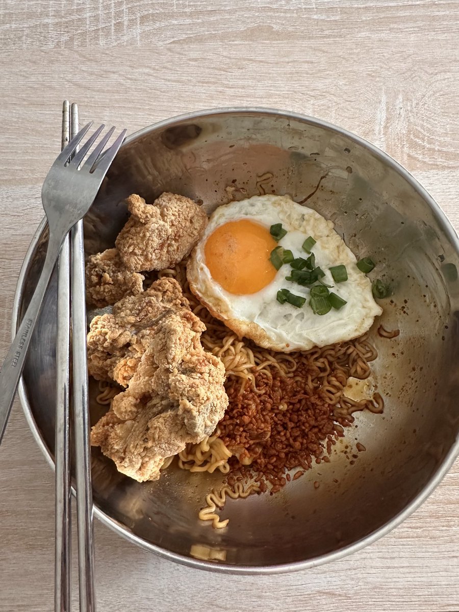 Cold weather + Indomee