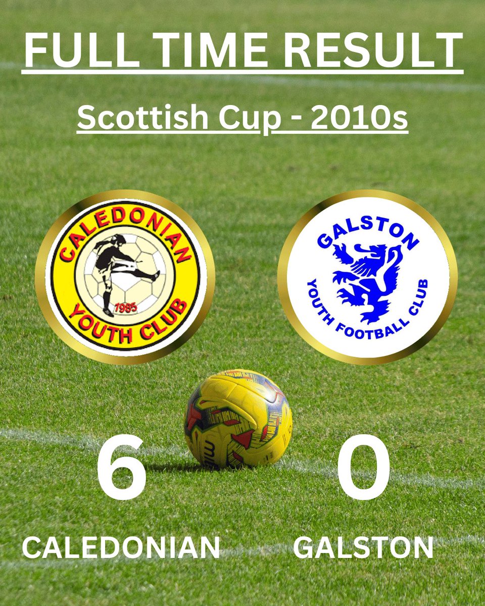 Our 2010s are through to the next round of the Scottish Cup following a victory over Galston yesterday.