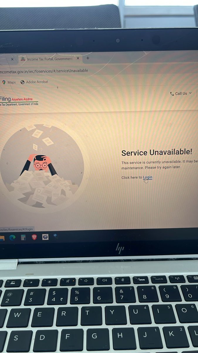 catariqbhat's tweet photo. @IncomeTaxIndia @nsitharamanoffc @officeofPCM @FinMinIndia @PIB_India @PIBFactCheck @MIB_India What about Portal Glitch. Who is responsible to maintain Portal. https://t.co/24BTSNJNT1