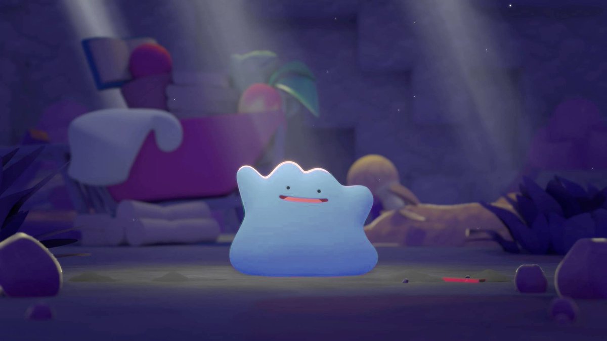 POV: You boot up Pokemon Pokopia for the first time, and a shiny Ditto shows itself ✨