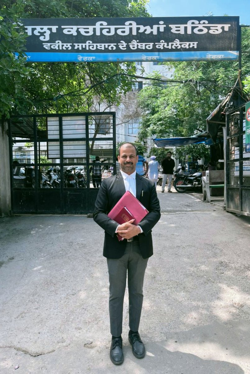 AdvLalitKumar5's tweet image. Triumph and Justice
&quot;Justice has prevailed at the Bathinda District Court. &apos;Justice denied anywhere diminishes justice everywhere. Grateful for the strength to fight for what&apos;s right!&quot; 💪 #CourtVictory #justiceserved #districtcourtbathinda #Bhatinda #Punjab
