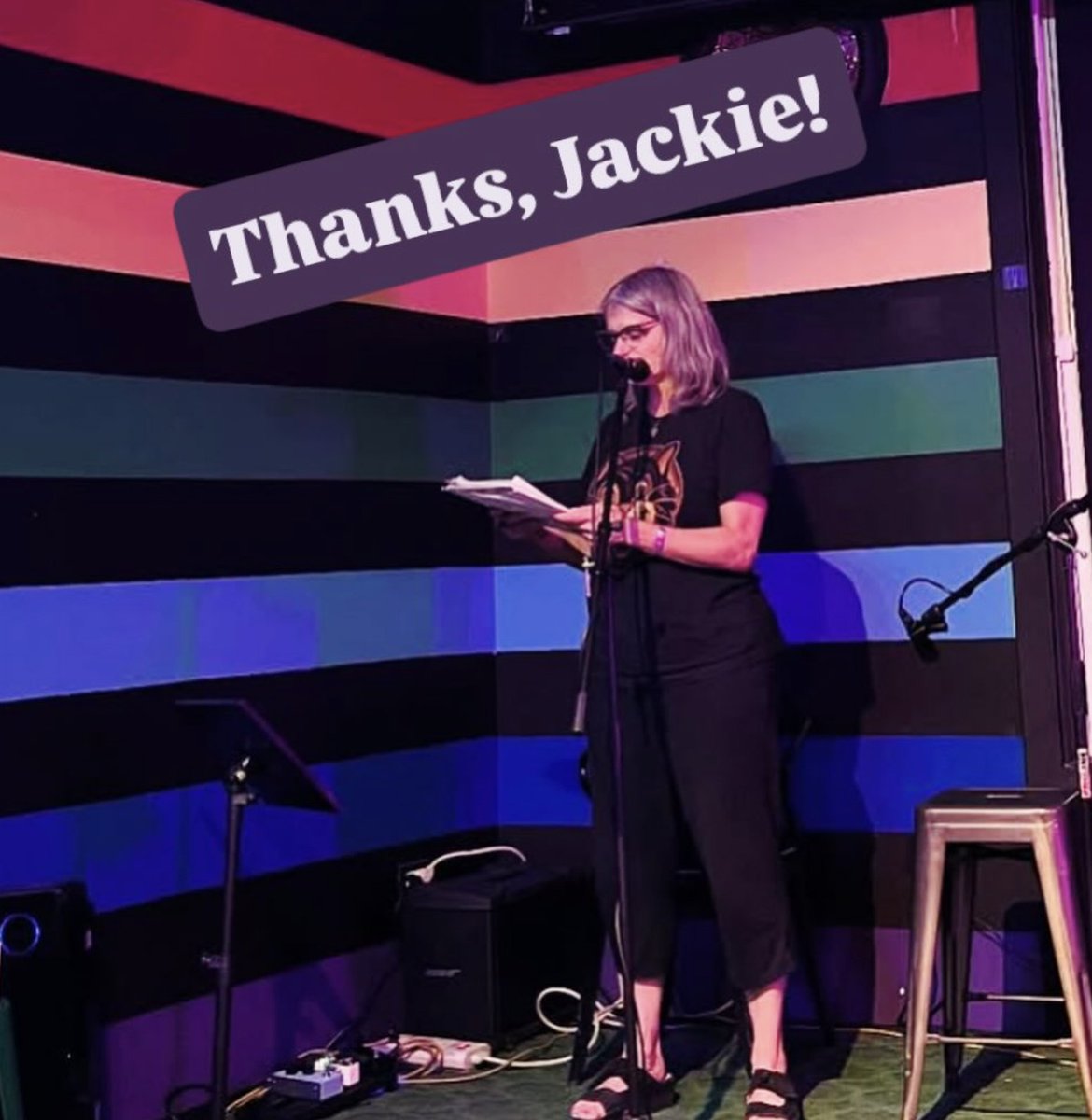 Liz Mason (@caboosezine) on Twitter photo Woot! Woot! 🤘 Thanks to artist, performer, and stylishly bespectacled cat lover Jackie Wolk <a href="/jacqwolk/">still deadnaming this hellsite</a> for a rockin’ donation to my Fall 2025 <a href="/CHIRPRadio/">CHIRP Radio 107.1FM</a> fundraiser! Help me get to $500! chirpradio.app.neoncrm.com/LizMasonFall20… Woot! Woot! 🤘 Thanks to artist, performer, and stylishly bespectacled cat lover Jackie Wolk <a href="/jacqwolk/">still deadnaming this hellsite</a> for a rockin’ donation to my Fall 2025 <a href="/CHIRPRadio/">CHIRP Radio 107.1FM</a> fundraiser! Help me get to $500! chirpradio.app.neoncrm.com/LizMasonFall20…