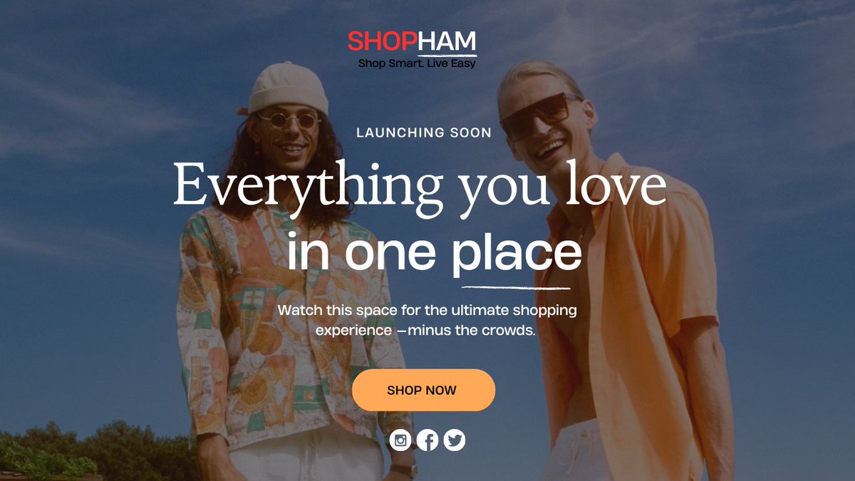 SHOPHAM tweet media