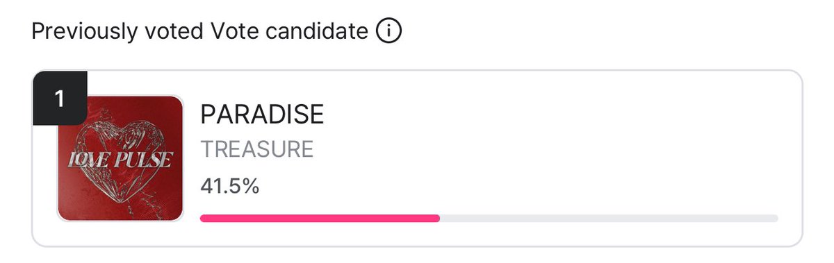 MCD PRE-VOTE❕

we will drop 3,000 votes today 🗳️

rules :
— like, rt, must be following <a href="/1421cart_/">rhea</a>, <a href="/crazyMEkrengee/">ᛕ᥅ꫀꪀᧁ 𖹭</a>, <a href="/Chaz0924/">Chaz</a> 
— drop fresh spotify/appmus links and/or drop streaming proof of “PARADISE” mv with timestamp starting today only (09/15)
— 500 valid proofs of