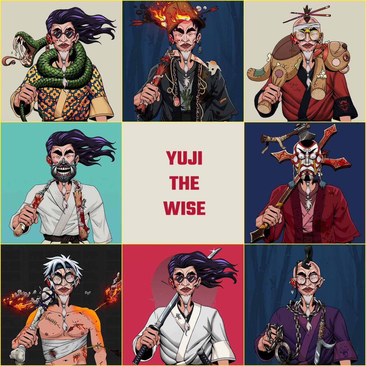 FiLnice8's tweet image. lets bridge the most unique and remarkable ART collection (an actual one)...characters should had been the default especially for collecting...though web3 artists missed this part...would you collect Pokemon if they only had Pikachu...obviously not