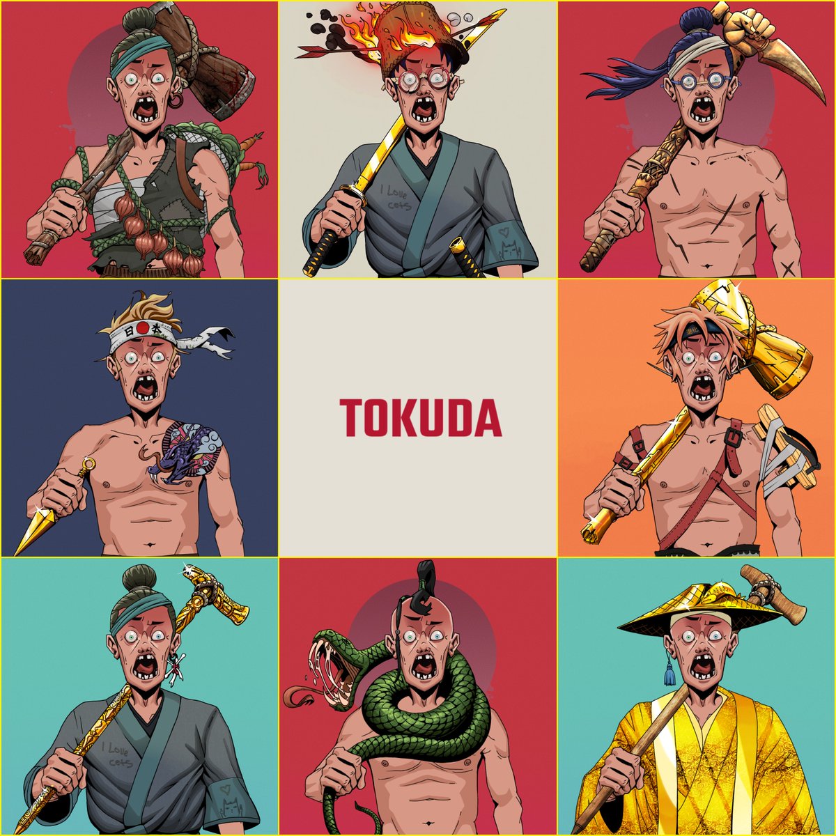 FiLnice8's tweet image. lets bridge the most unique and remarkable ART collection (an actual one)...characters should had been the default especially for collecting...though web3 artists missed this part...would you collect Pokemon if they only had Pikachu...obviously not