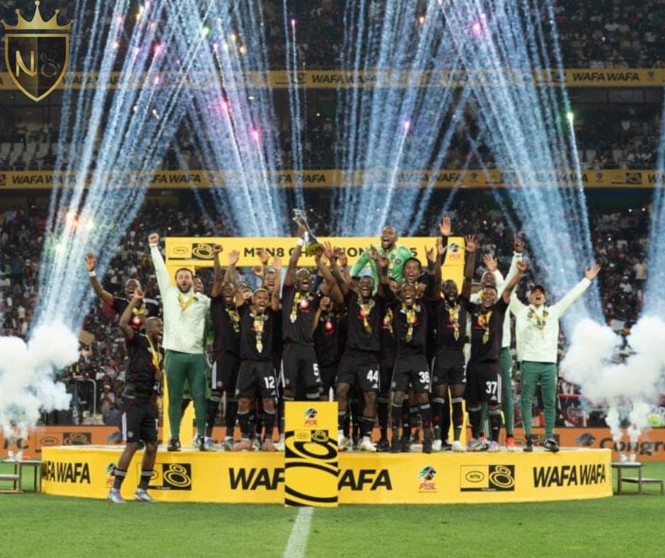 pullsport12's tweet photo. ๐ฐ R10M richer, 4 titles deeper ๐ Pirates OWN the MTN8 ๐โซโช
#OnceAlways #OrlandoPirates #MTN8Final https://t.co/4JZGzrS5ah
