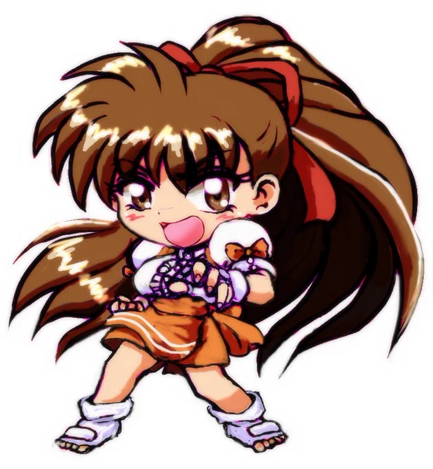 #理由なく再掲していいタグ #格ゲーキャラ描こうぜ