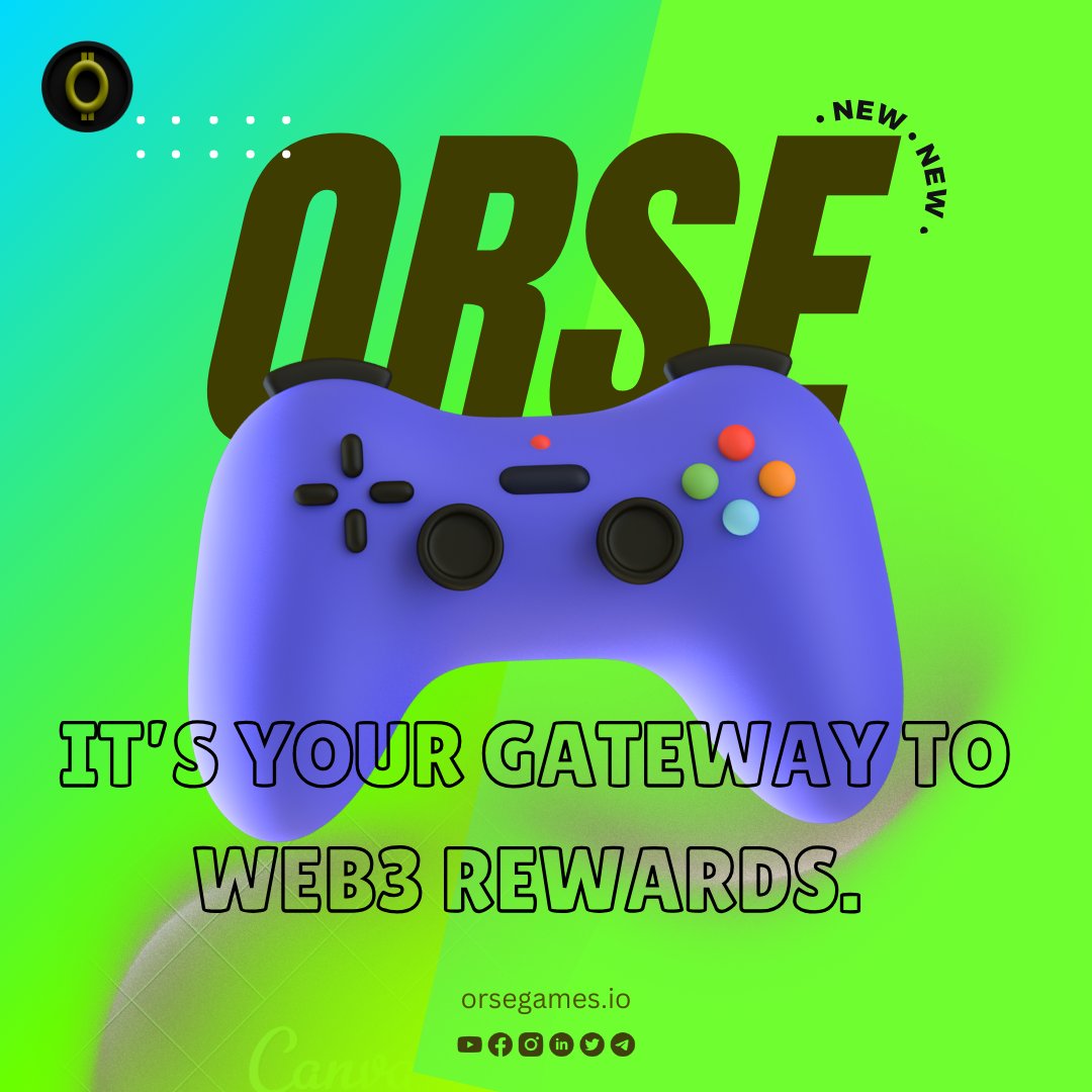 OrseGames's tweet photo. 🎮 Level up your gaming with ORSE Games! 🚀

Your ultimate gateway to Web3 rewards – play, earn, and own your gaming journey.

✨👉 Start now: https://t.co/nWtILDuPgq

#Crypto #Blockchain #Trending #X #CryptoX #CryptoNews #ConexionHondurasAllStars2 #CarameloDC #GameFi #Orse #Web3 https://t.co/n9NM2e8kvi