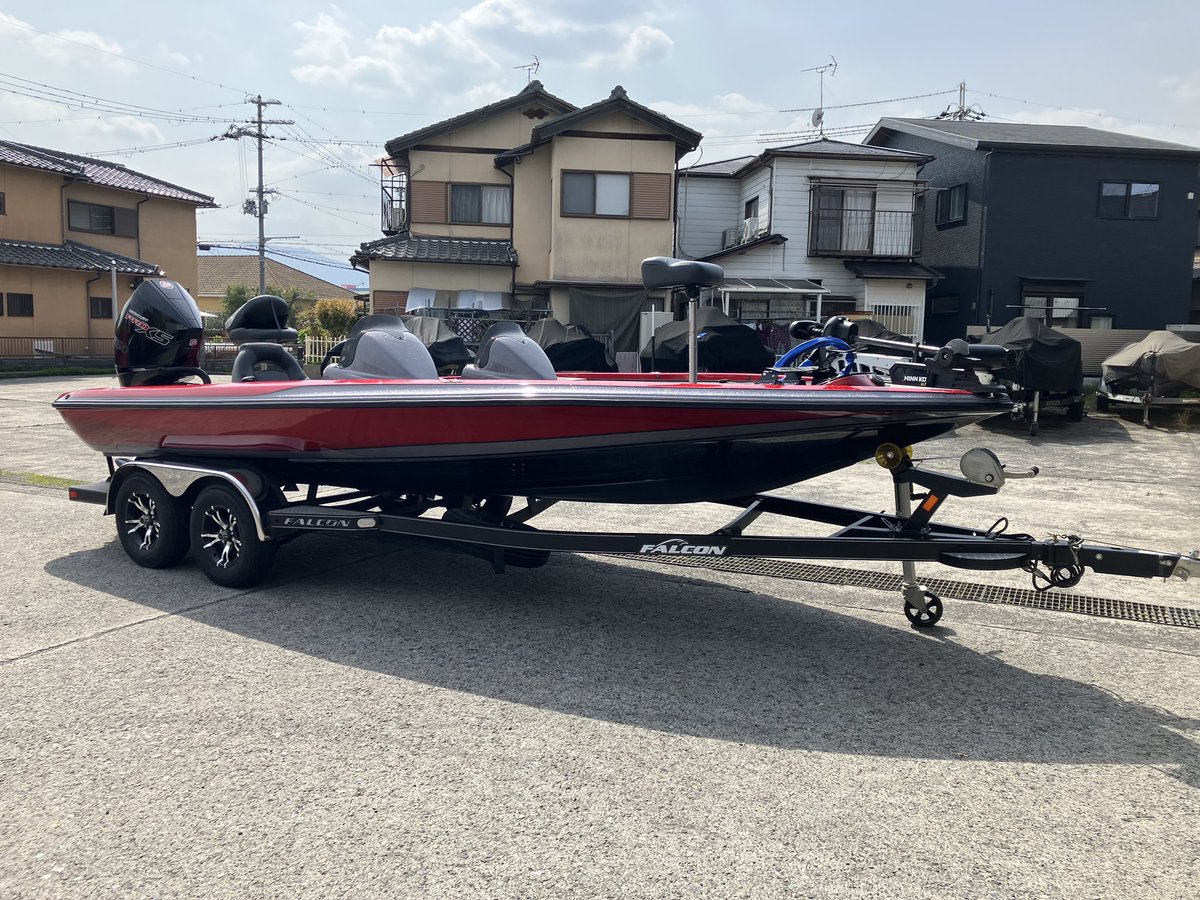 SDGBoatWorks's tweet photo. 中古艇
FALCON BOAT F215
(2019年式)
エンジン:MERCURY PROXS 250(新品)
エレキ:ULTREX 112lb 36V

魚探
GARMIN ECHOMAP10
LiveScopeLVS34
Humminbird HELIX10

油圧ジャックプレート
ボートカバーあり
600万円(税別)
登録費用
バッテリー別途 https://t.co/DP4CER6C5Q